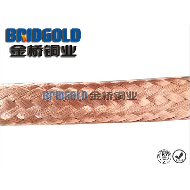 flat tinned copper braid